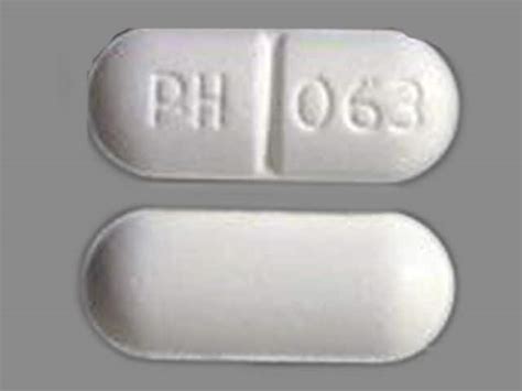 11 Pill Imprint PH063. Strategic Sourcing Services LLC. guaifenesi