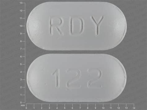 Pill Imprint RDY 121. This white capsule-s