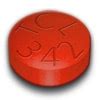 TCL 334 Pill - orange round, 8mm . Pill with imprint TCL 334 is Orange, Round and has been identified as Aspirin (Chewable) 81 mg. It is supplied by Time-Cap Labs, Inc. Aspirin is used in the treatment of Angina; Ankylosing Spondylitis; Angina Pectoris Prophylaxis; Antiphospholipid Syndrome; Ischemic Stroke and belongs to the drug classes platelet …. 