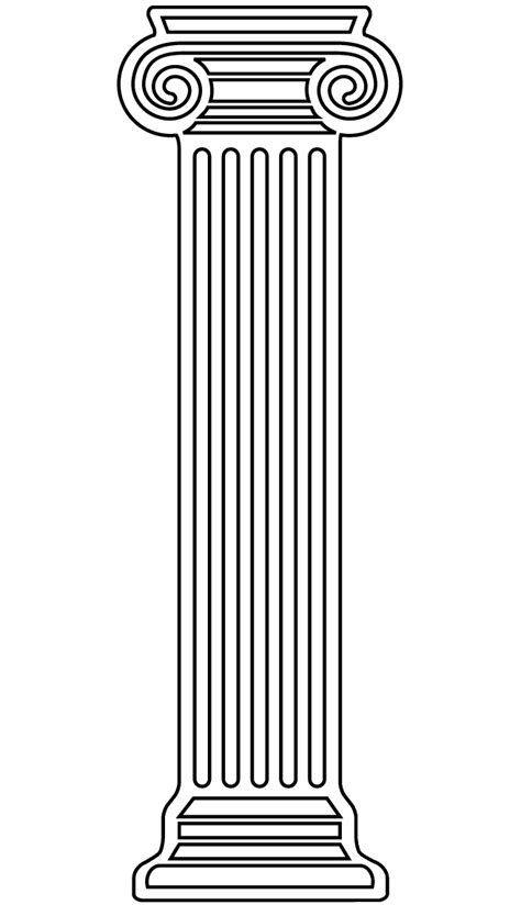 Pillar Coloring Pages