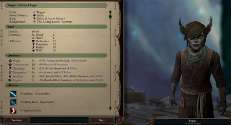 Pillars of eternity rogue build. Pillars of Eternity II: Deadfire. Think i found my favourite ranged dps build. Ranged rogue / monk (Shadowdancer). I took Assasin sub class for the extra damage … 