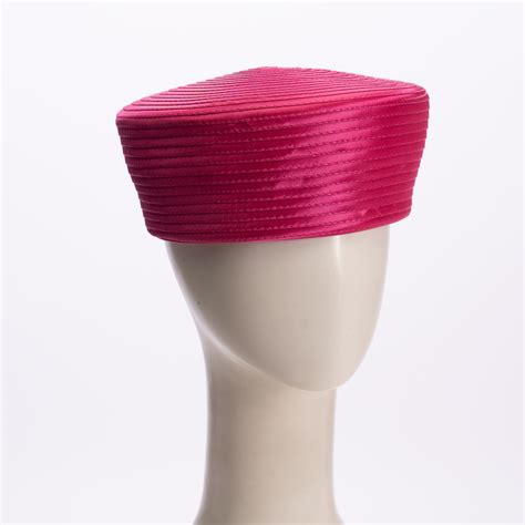 Pillbox hat block.  Sun Yorkos offers large selection of styles, materials and colors.  ...