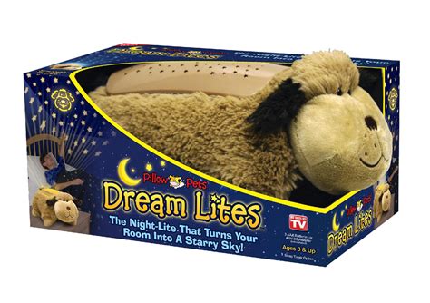 Pillow pets dream lites. Name: Dream Lites Pillow Pets Cosy Soft Plush Toy in PUPPY DOG Shape Sky Star Master Night Light Children Kids Baby Sleep Lighting naptime, road trips, ... 