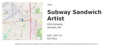 Pilot Company hiring Subway Sandwich Artist in Tumwater