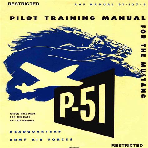 Pilot training manual for the mustang p 51. - Krone swadro 761 manuale delle parti.