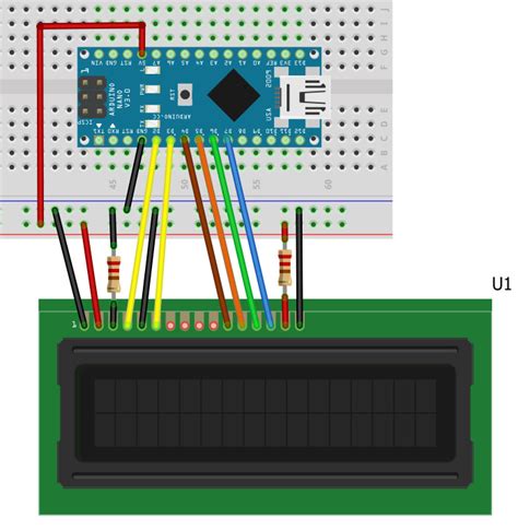 Pilotare un display (driver HD44780) con Arduino Nano