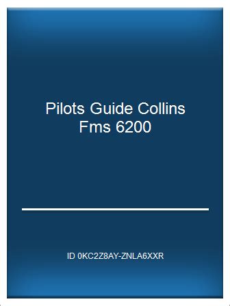 Pilots guide for collins fms 6200. - Lucy calkins writing workshop pacing guide.