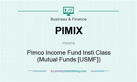 The following is our latest Fund Analyst Report for Pimco Income Instl PIMIX. Morningstar Premium Members have access to full analyst reports such as this for more than 1,000 of the largest and .... 