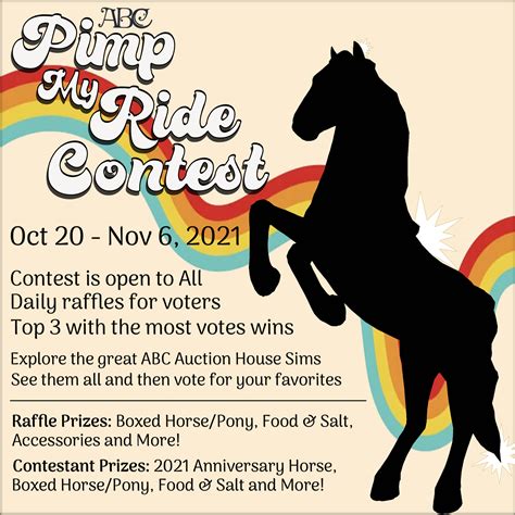 Pimp my Ride Contest Rules / Info and Entry Thread