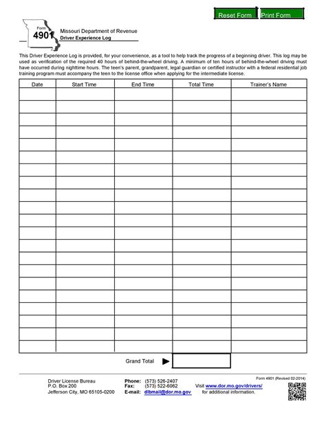 Pin Driver Daily Log Sheet Template on Pinterest Book template