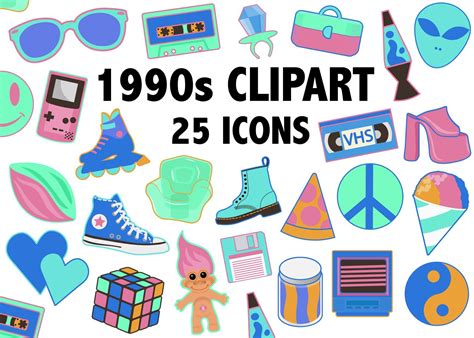 Pin On 90s Clipart