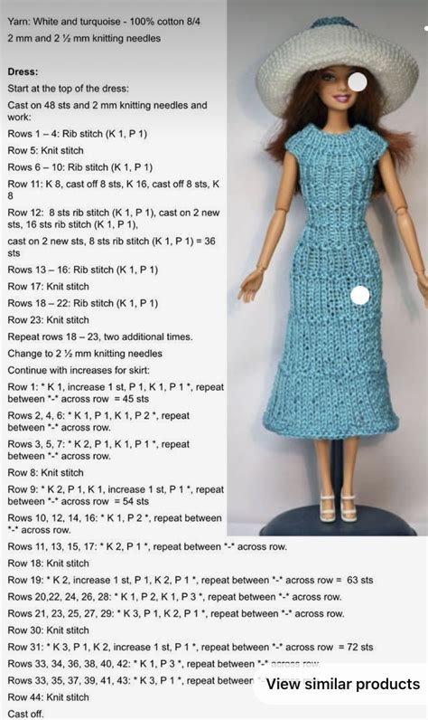 Pin On Barbie Clothes Patterns