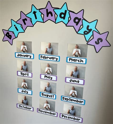 Pin On Birthday Display In Classroom