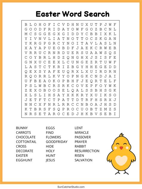 Pin On Easter Resources Word Search Printable