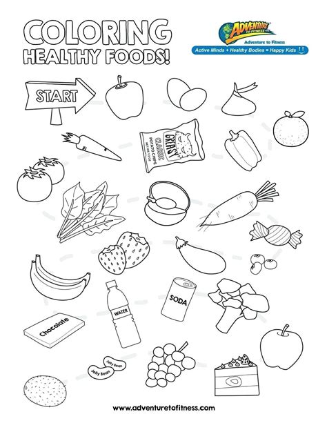 Pin On Healthy Coloring Pages