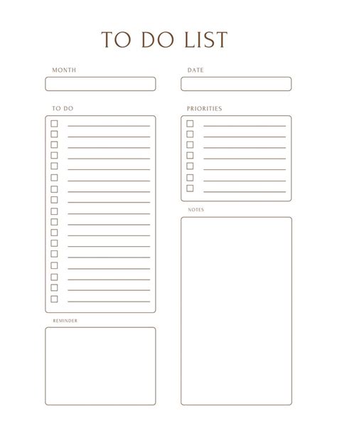 Pin On Lists Planners Printables