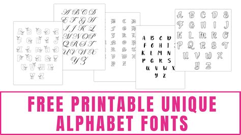 Pin On Printables Fonts And Freebies
