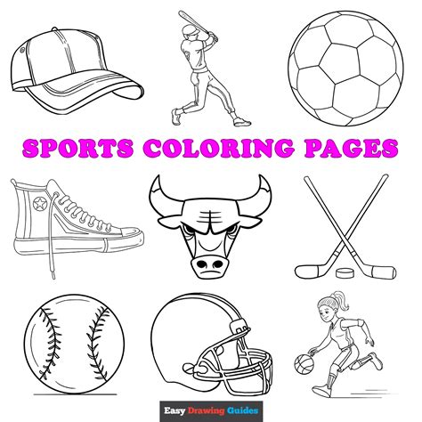 Pin On Sports Coloring Pages