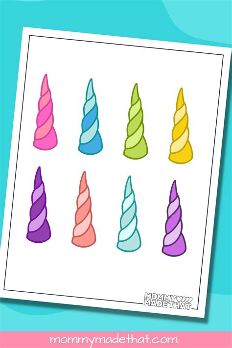 Pin On Unicorn Printables