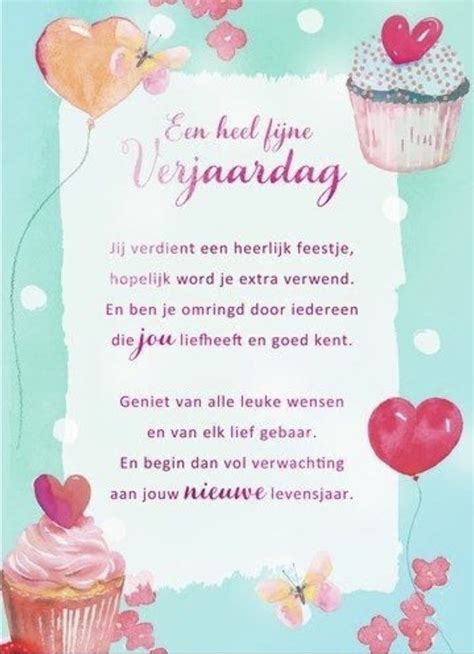 Pin On Verjaardagskaart