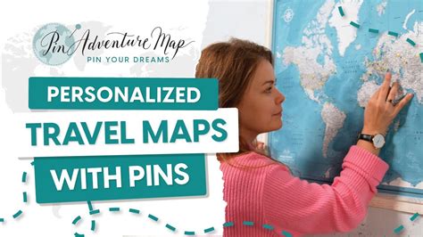 Pin adventure map.  We make adventure maps for exploring the world, National Pa...