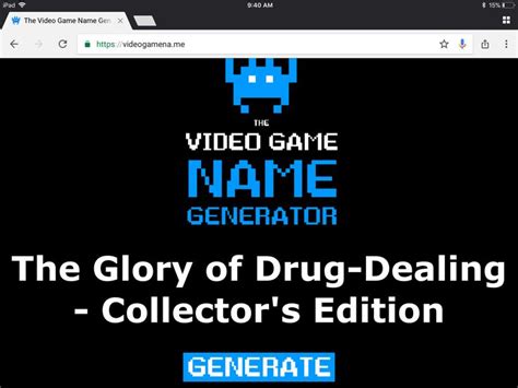 Pin by Anthony Iannotti on Video Game Name Generator Game name