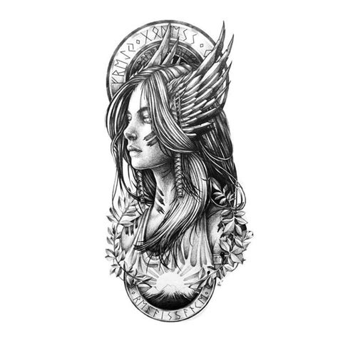 Pin by Daniel Angelov on Tattoo ink colors Valkyrie tattoo, Warrior
