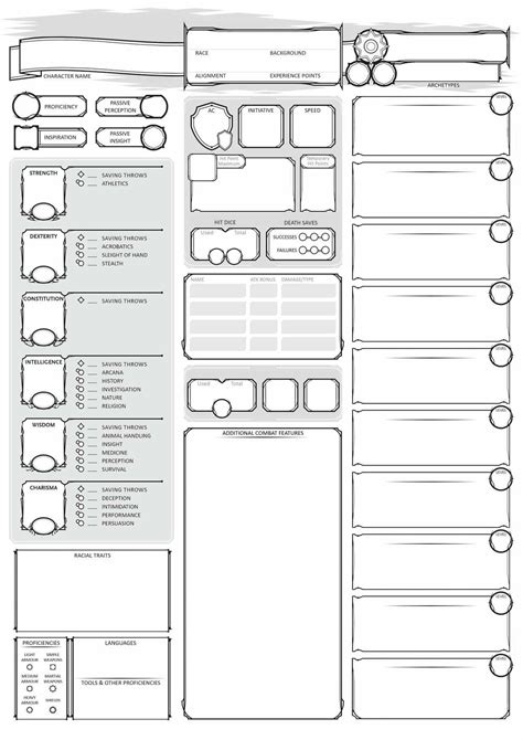 Pin by Korrine Walker on A Girls Guide to DnD Character sheet, Dnd