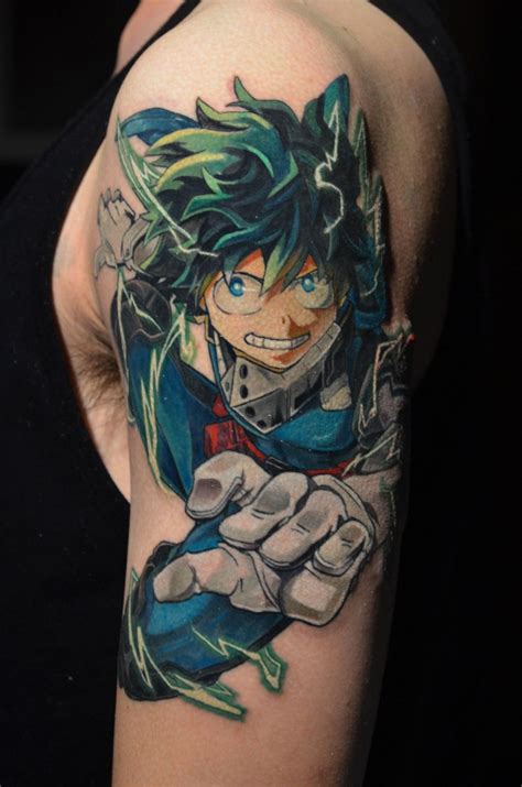 Pin by Trey Maxwell on Anime Tattoo Ideas Hero tattoo, Anime tattoos