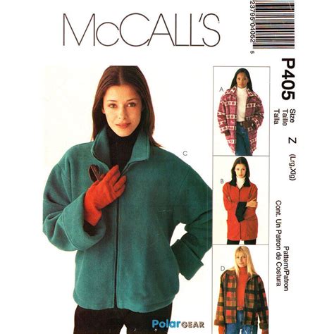 Pin by finicky patterns on Sewing Patterns Fleece jacket pattern