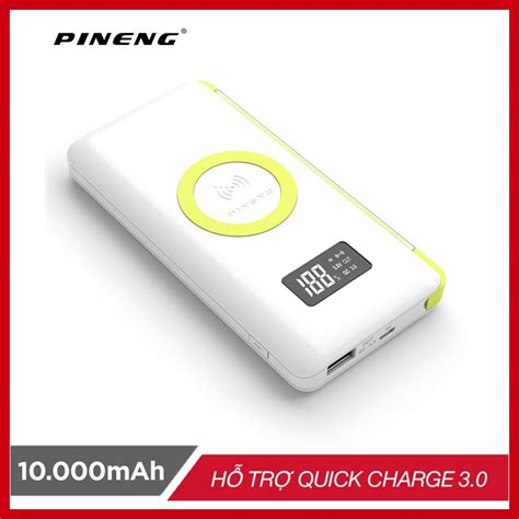 Pin dự phòng Pineng PN 888 10000mAh: Giải pháp năng lượng tối ưu cho thiết bị di động của bạn