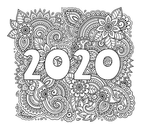 Pin on 2020 Coloring Pages