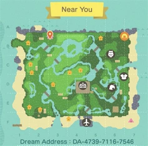 Pin on ACNH map