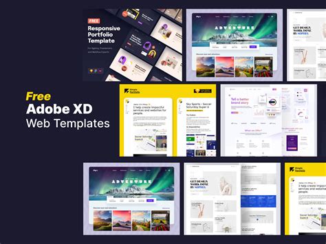 Pin on Adobe XD Templates