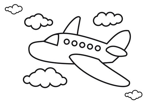 Pin on Airplane Coloring Pages