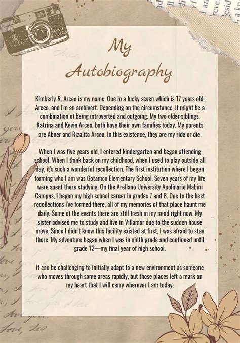 Pin on Autobiography