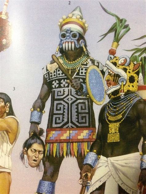 Pin on Aztec warrior