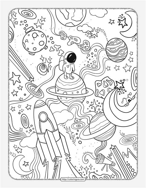 Pin on Best Space Coloring Pages