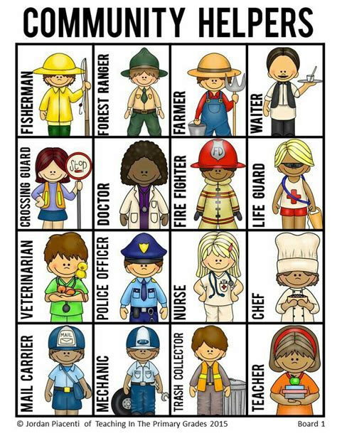 Pin on Community Helpers Theme