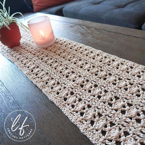 Pin on Crochet table runner pattern