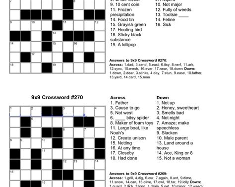 Pin on Crosswords