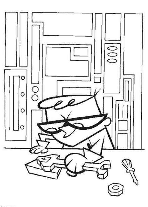 Pin on Dexters Lab Coloring Pages
