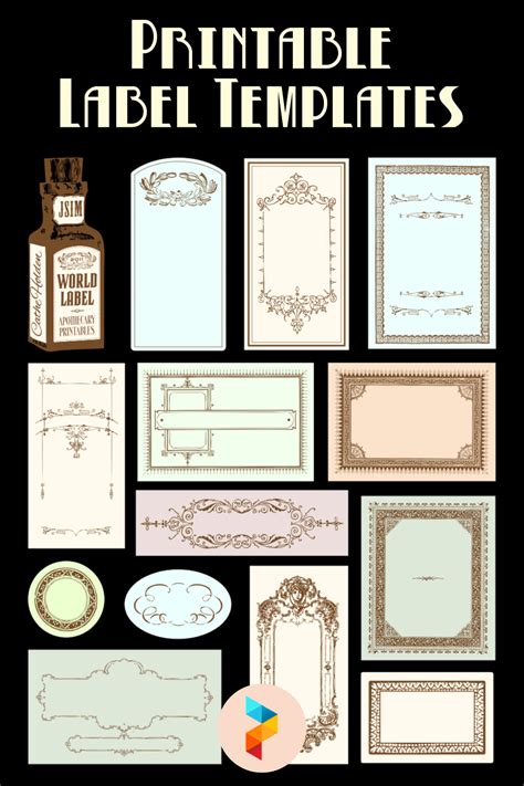 Pin on Examples Label Templates Design and Print