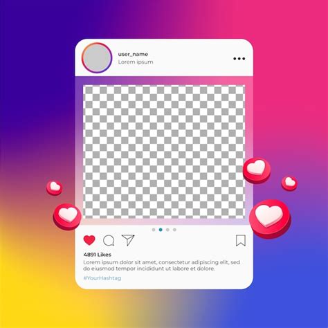Pin on Instagram frame