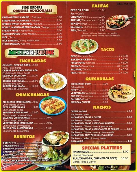 Pin on Menu Spanish