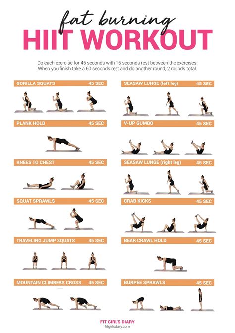 Pin on Printable Workouts