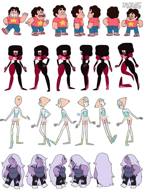 Pin on Steven Universe Model Sheets