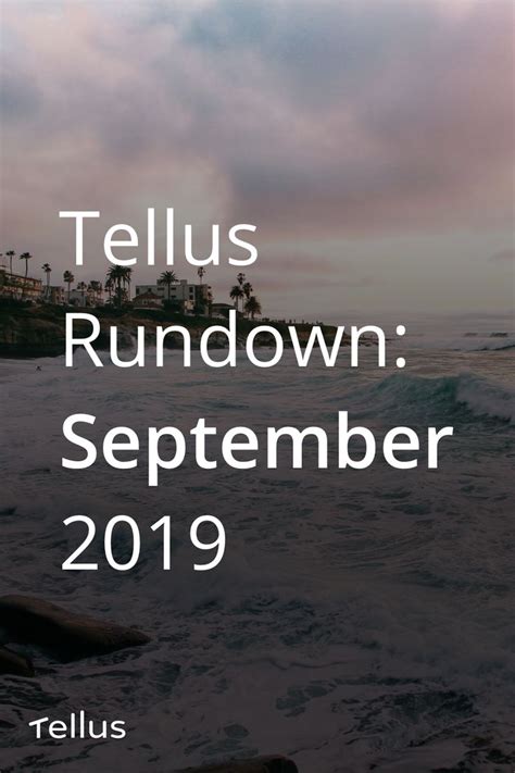 Pin on Tellus Blog