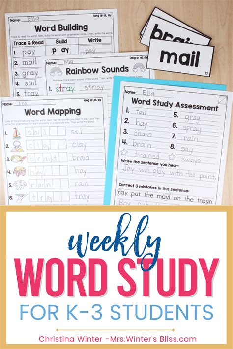 Pin on Word Study