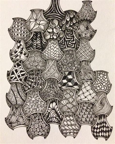 Pin on Zentangle